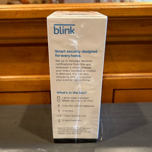 Blink Video Doorbell Two-way audio, HD video, motion & chime app alerts & Alexa - Picture 9 of 12